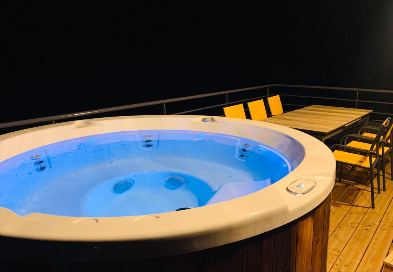 Chalet Du Champel Jacuzzi Saint-Gervais-les-Bains Esterno foto