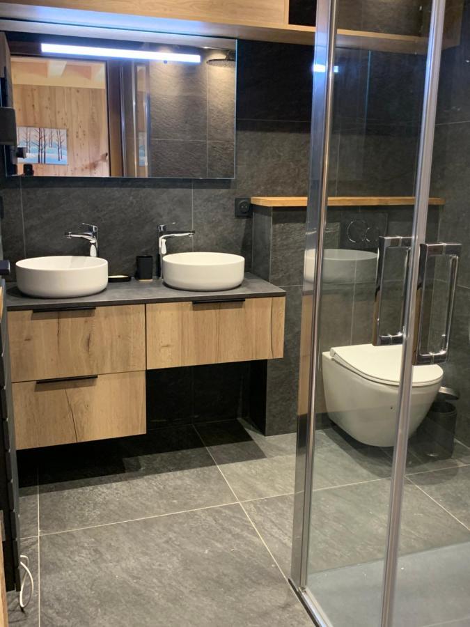 Chalet Du Champel Jacuzzi Saint-Gervais-les-Bains Esterno foto
