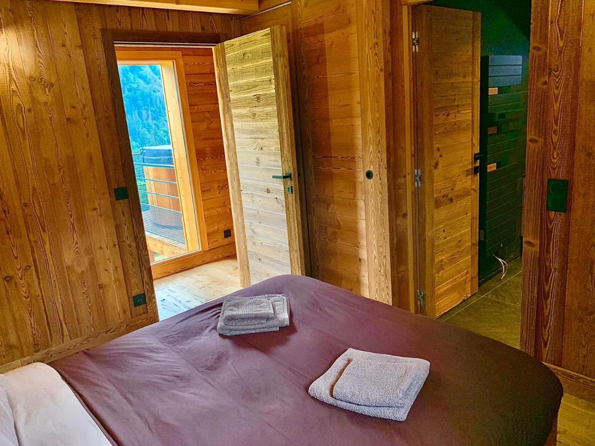 Chalet Du Champel Jacuzzi Saint-Gervais-les-Bains Esterno foto